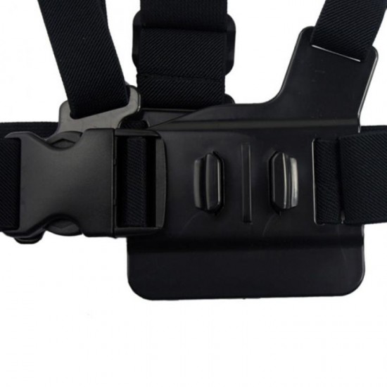 Chest Mount - Chest Harness for GoPro SJCAM Sports Cameras - Black