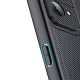 Dux Ducis Fino case cover covered with nylon material Oppo Reno7 Pro 5G black