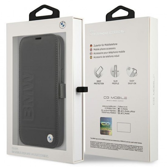 BMW Signature Case for iPhone 13 mini - Black