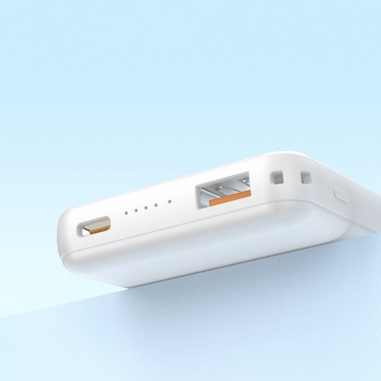 Dudao K14S USB-A / USB-C / MagSafe wireless powerbank 20W 5000mAh - white
