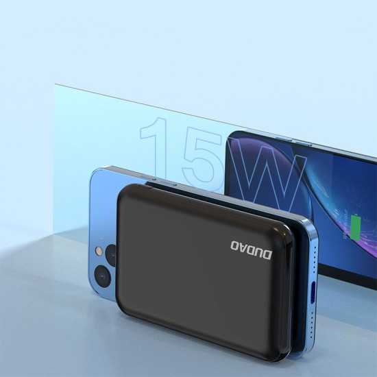 Dudao TGK1 power bank with MagSafe wireless charger 20W 10000mAh black (TGK1-black)