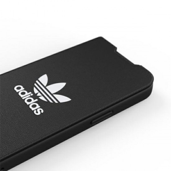 Adidas OR Booklet Case BASIC for iPhone 13 - Black and White