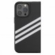Adidas OR Booklet Case PU for iPhone 13 Pro / iPhone 13 - Black and White