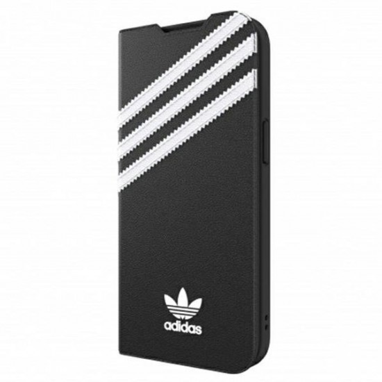 Adidas OR Booklet Case PU for iPhone 13 Pro / iPhone 13 - Black and White