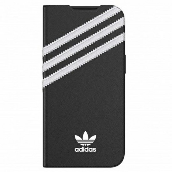 Adidas OR Booklet Case PU for iPhone 13 Pro / iPhone 13 - Black and White