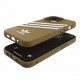 Adidas OR Molded Case PU for iPhone 13 Pro Max - Beige and Gold