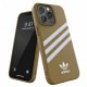 Adidas OR Molded Case PU for iPhone 13 Pro Max - Beige and Gold