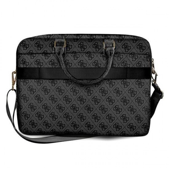 Guess 4G Big Logo bag for a 16'' laptop - gray