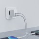 Acefast wall charger USB Type C / USB 32W, PPS, PD, QC 3.0, AFC, FCP white (A5 white)