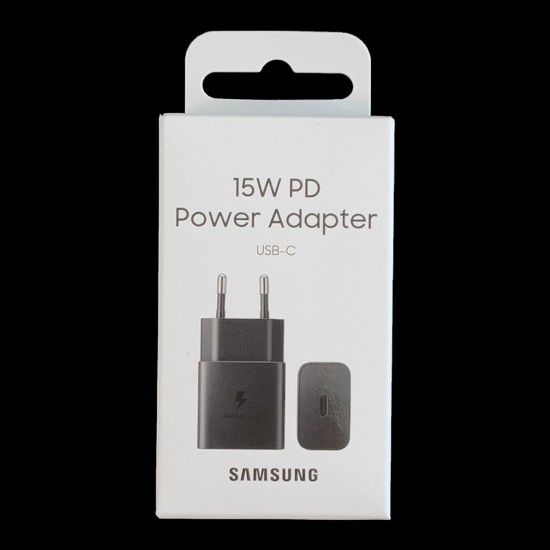 Samsung EP-T1510NBEGEU 15W PD USB-C AFC Wall Charger - Black