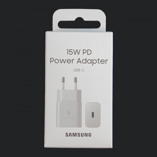 Samsung EP-T1510NWEGEU 15W PD USB-C AFC Wall Charger - White