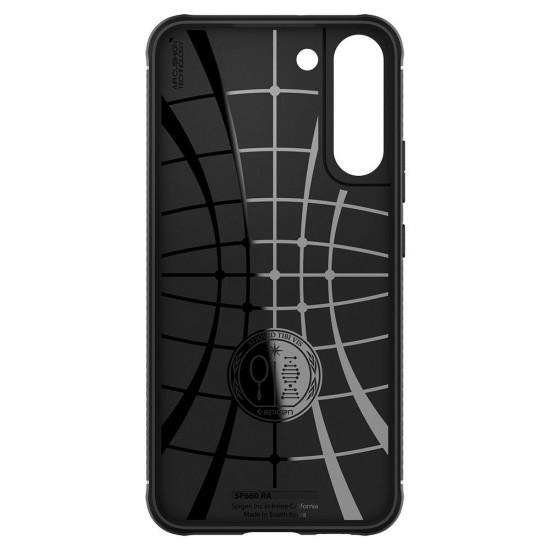 Spigen Rugged Armor Case for Samsung Galaxy S22 - Matte Black