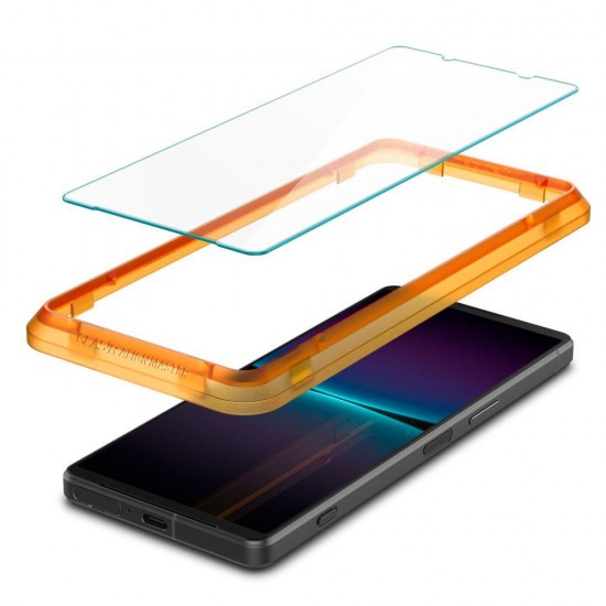 TEMPERED GLASS Spigen ALM GLAS.TR SLIM 2-PACK SONY XPERIA 1 IV