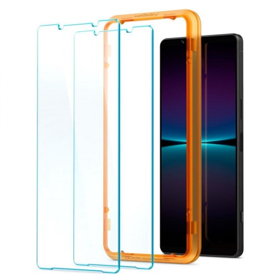 TEMPERED GLASS Spigen ALM GLAS.TR SLIM 2-PACK SONY XPERIA 1 IV