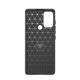 Carbon Case Flexible Cover Sleeve Motorola Moto G60S black