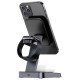 Acefast Qi Wireless Charger 15W for iPhone (with MagSafe), Apple Watch and Apple AirPods Stand Holder Magnetic Holder Black (E3 black)