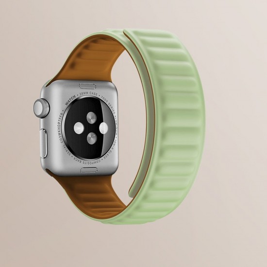 Magnetic Strap Magnetic Strap Bracelet for Apple Watch 41mm - Red