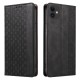 Magnet Strap Case for iPhone 12 Pouch Wallet + Mini Lanyard Pendant Black