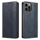 Magnet Strap Case Case for iPhone 13 Pro Pouch Wallet + Mini Lanyard Pendant Blue