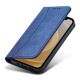 Magnet Fancy Case Case for iPhone 12 Pro Max Pouch Card Wallet Card Stand Blue
