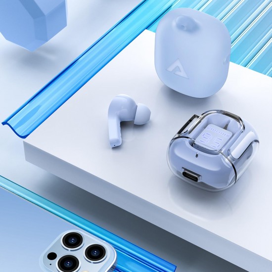 Acefast T6 TWS Bluetooth In-Ear Wireless Headphones - Light Blue