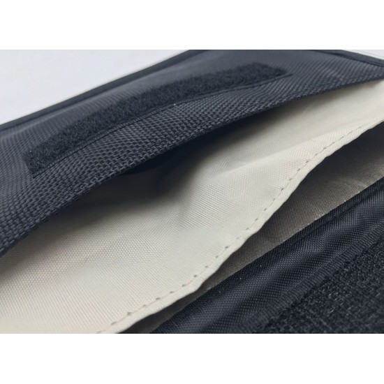 Anti-theft Case for Car Keys Phone Radio Blocking Faraday Box Faraday Cage 20cm x 11cm Black