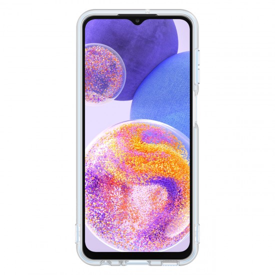 Samsung Soft Clear Cover durable case with a gel frame and reinforced back Samsung Galaxy A23 transparent (EF-QA235TTEGWW)