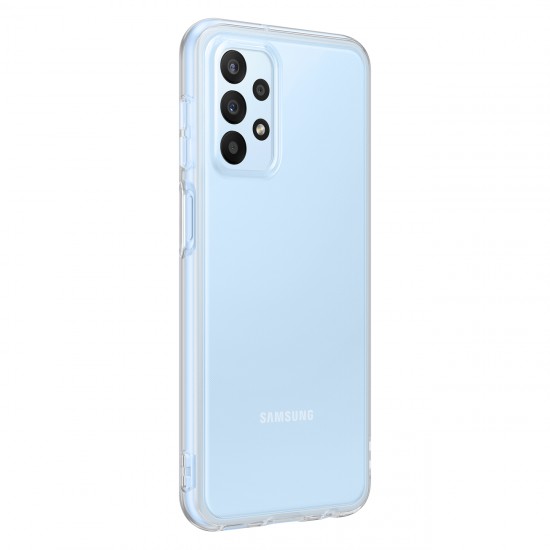 Samsung Soft Clear Cover durable case with a gel frame and reinforced back Samsung Galaxy A23 transparent (EF-QA235TTEGWW)