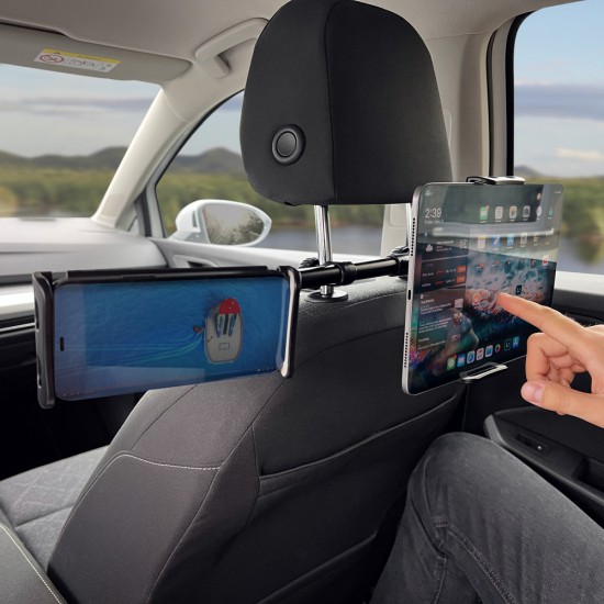 Wozinsky Double Headrest Car Phone Holder Black (WTHBK1)