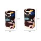 Fabric armband for running fitness brown