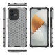 Honeycomb case armored cover with a gel frame for Vivo V23 5G transparent