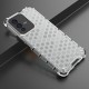 Honeycomb case armored cover with a gel frame for Vivo V23 5G transparent