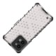 Honeycomb case armored cover with a gel frame Realme C31 transparent