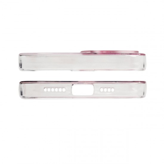 Marble Case for iPhone 12 Pro Gel Cover Marble Pink