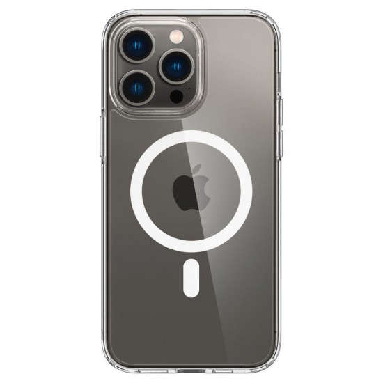 Spigen Ultra Hybrid Mag Case with MagSafe for iPhone 14 Pro - Clear/White