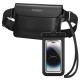 Spigen Aqua Shield A621 Waterproof Hip Bag + Floating Case - Black