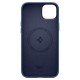 Spigen Silicone Fit Mag Case with MagSafe for iPhone 14 Plus - Blue