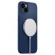 Spigen Silicone Fit Mag Case with MagSafe for iPhone 14 Plus - Blue