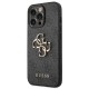 Guess 4G Big Metal Logo Case for iPhone 14 Pro - Gray