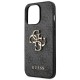 Guess 4G Big Metal Logo Case for iPhone 14 Pro - Gray