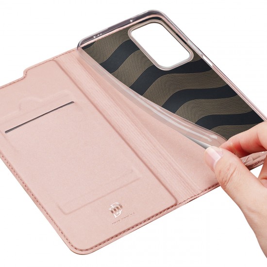 Dux Ducis Skin Pro Holster Cover Flip Cover for Xiaomi Poco F4 5G pink