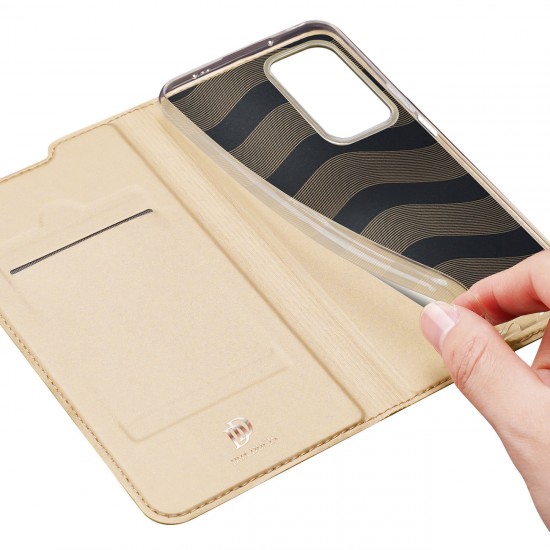 Dux Ducis Skin Pro Holster Cover Flip Cover for Xiaomi Poco F4 5G gold