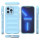 Magic Shield Case for iPhone 13 Pro flexible armored cover light blue