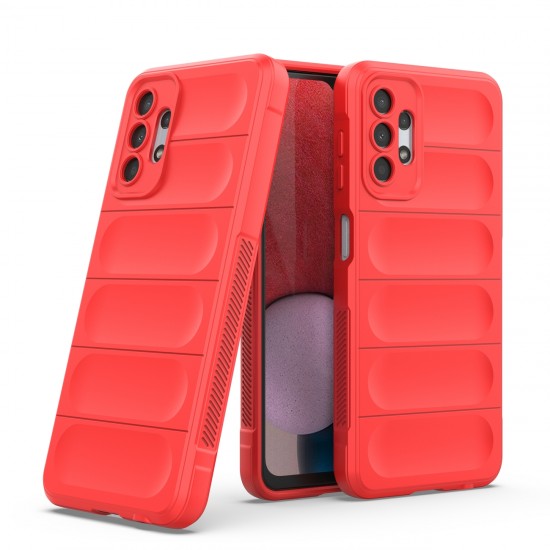 Magic Shield Case case for Samsung Galaxy A13 5G flexible armored cover red