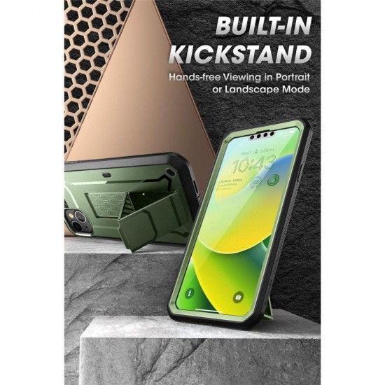 Supcase Unicorn Beetle Pro iPhone 14 Plus Case - Green