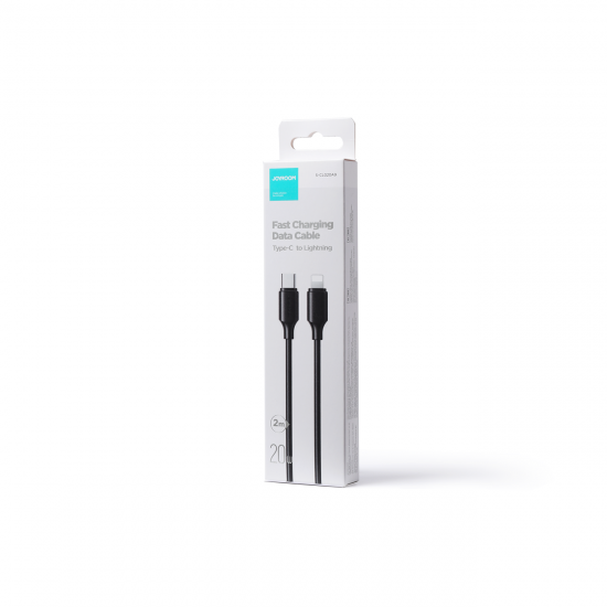 Joyroom USB-C cable - Lightning 480Mb / s 20W 2m black (S-CL020A9)