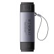 Baseus Lite Series USB-A/USB-C 3.0 SD/TF Card Reader - Gray