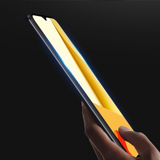 Dux Ducis 9D Tempered Glass Vivo Y16 / Y02s full screen with frame black (case friendly)