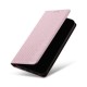 Magnet Strap Case Case for iPhone 14 Pro Flip Wallet Mini Lanyard Stand Pink