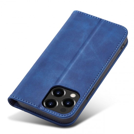 Magnet Fancy Case case for iPhone 14 Plus flip cover wallet stand blue